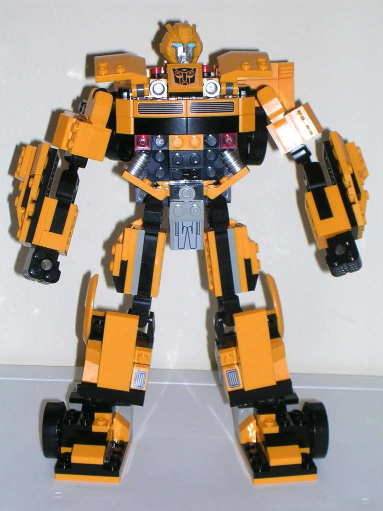 mini lego transformers bumblebee